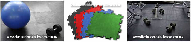 pisos para gimnasio DISMINUCION DE LA VIBRACION